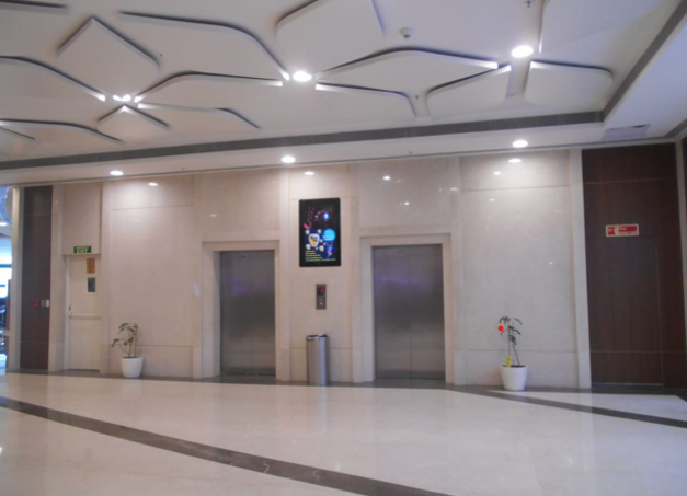 Elevator lobby renovation and finishing