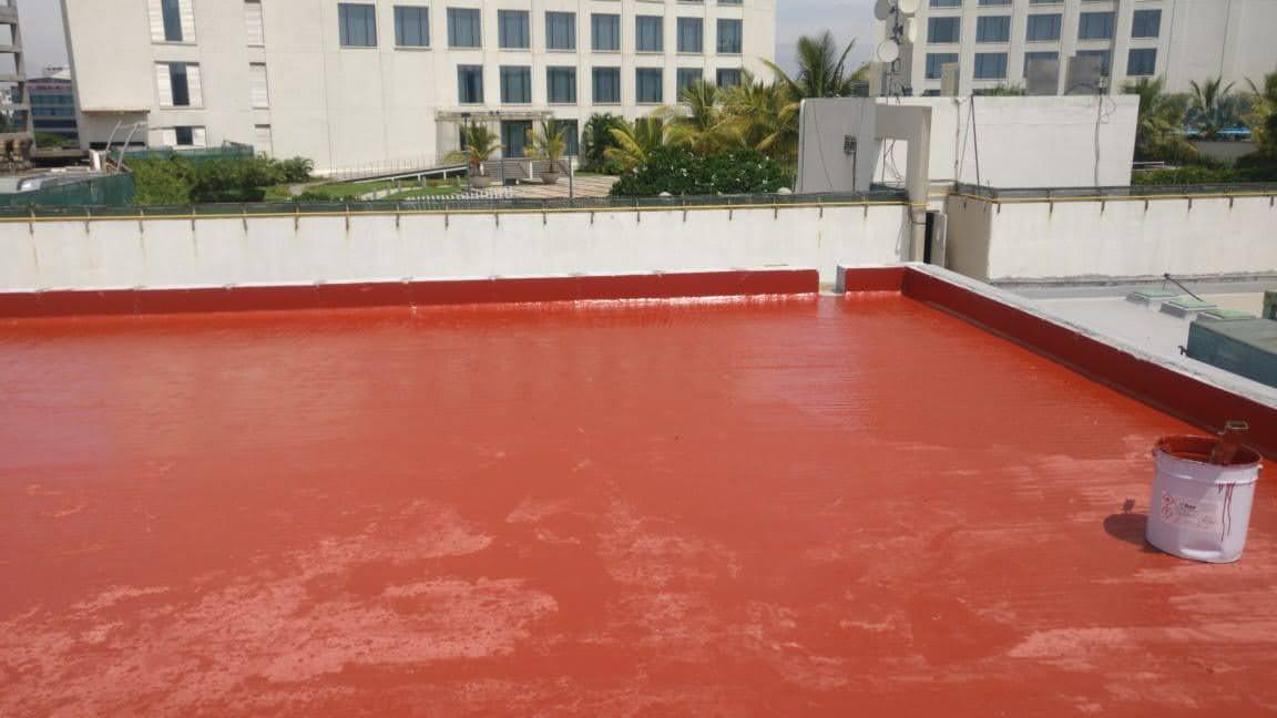 Terrace waterproofing